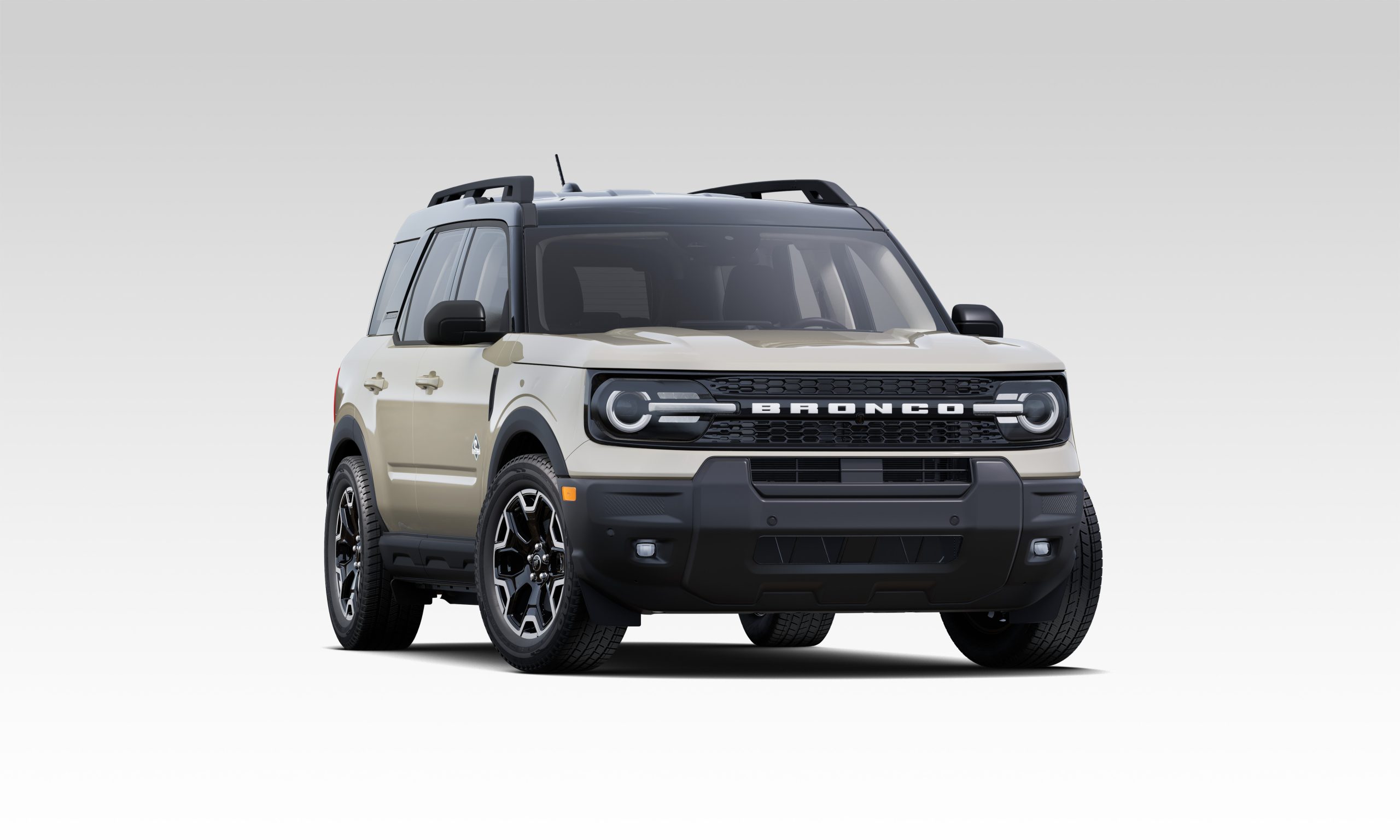 Ford Bronco Sport in a tan color