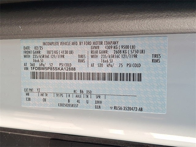 2025 Ford Transit-350 Base