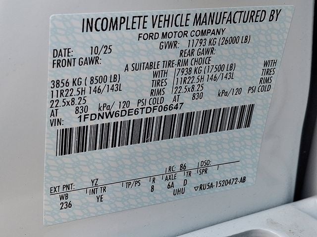 2026 Ford F-650SD Base