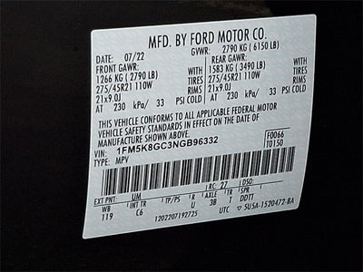 2022 Ford Explorer ST