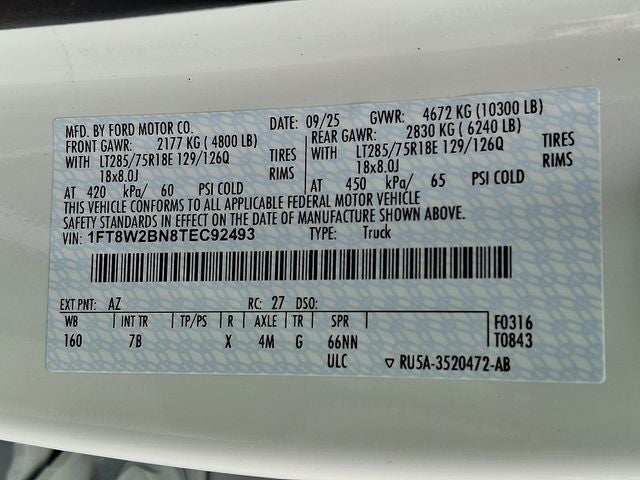 2026 Ford F-250SD Platinum