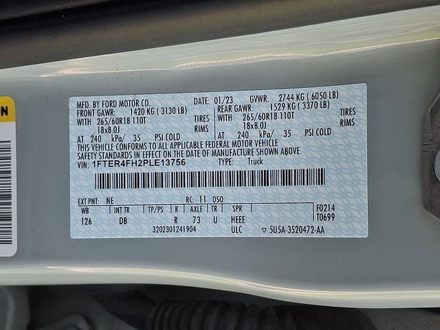 2023 Ford Ranger Lariat