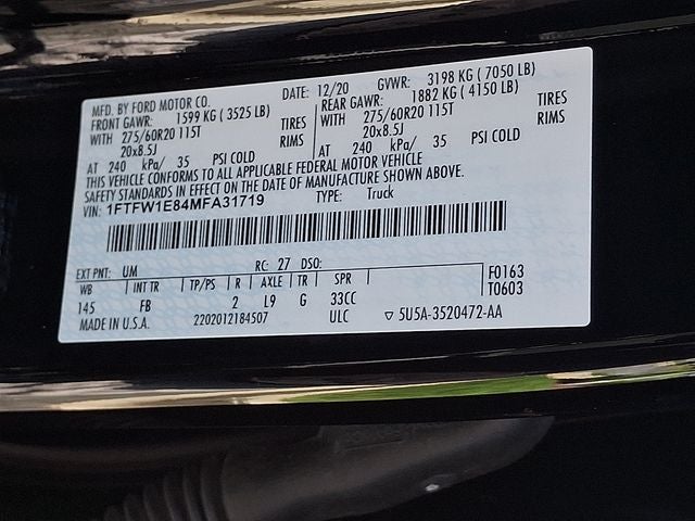 2021 Ford F-150 XLT
