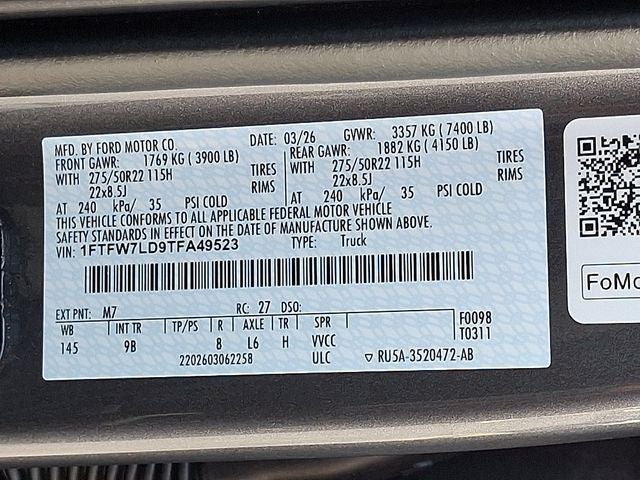 2026 Ford F-150 Platinum
