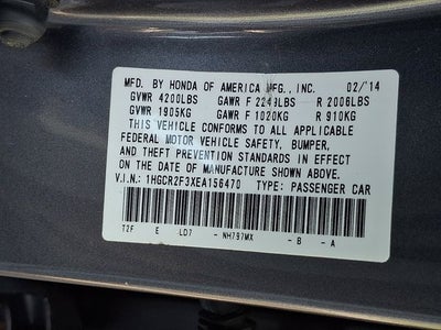 2014 Honda Accord LX