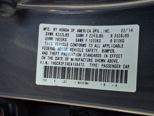 2014 Honda Accord LX