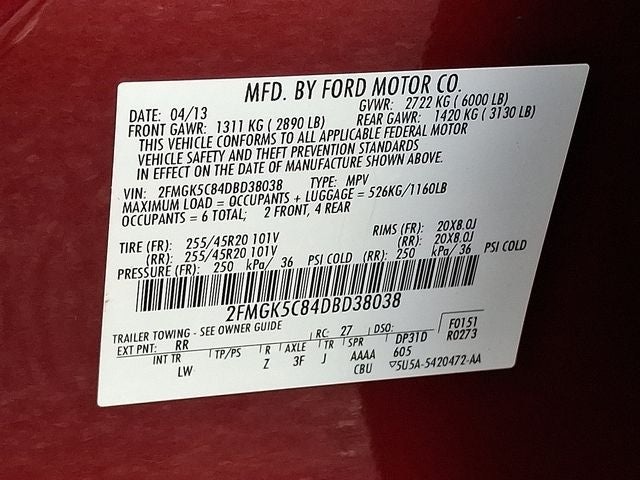 2013 Ford Flex SEL