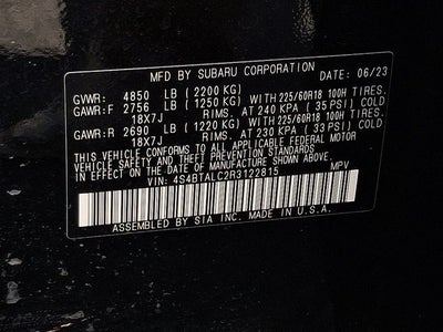 2024 Subaru Outback Onyx Edition