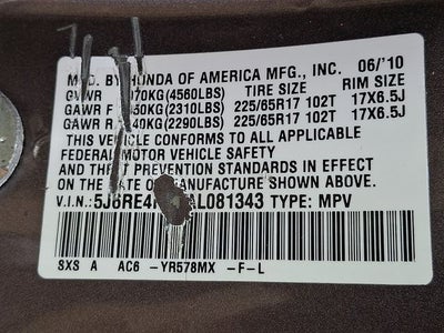 2010 Honda CR-V EX-L