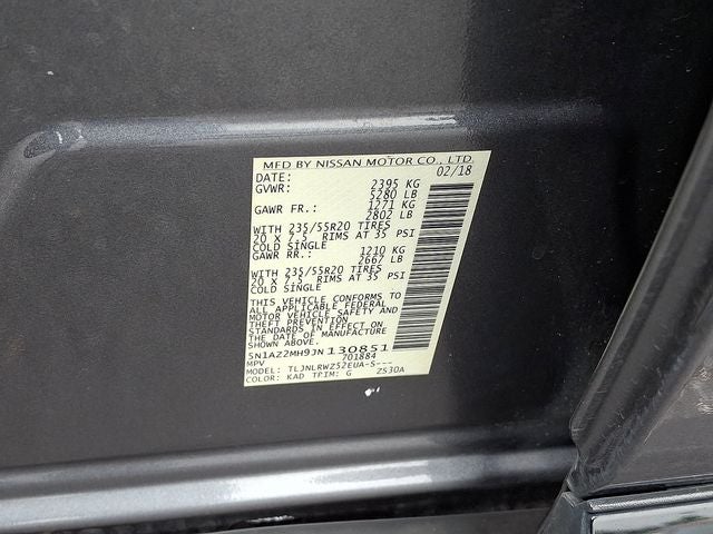 2018 Nissan Murano SL