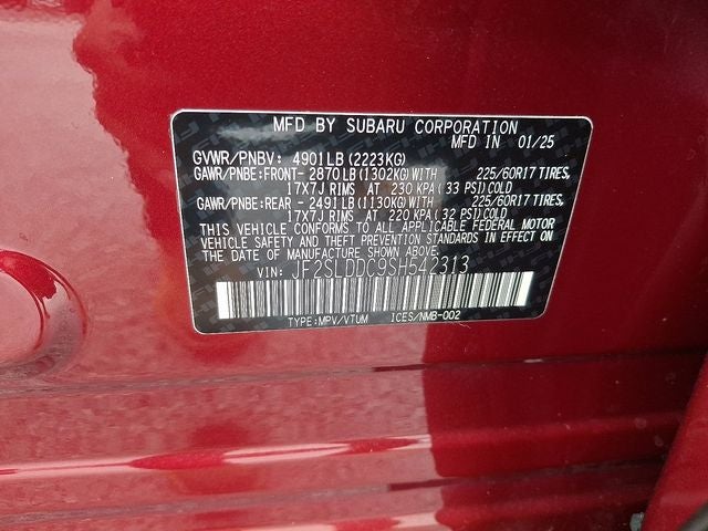 2025 Subaru Forester Premium