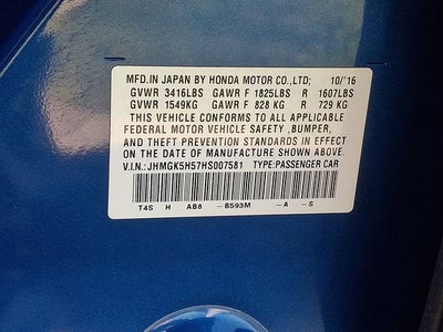 2017 Honda Fit LX