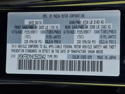 2019 Mazda Mazda CX-5 Touring