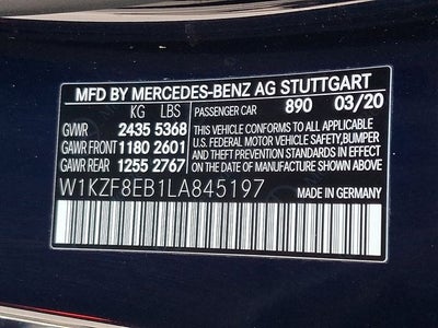 2020 Mercedes-Benz E-Class E 350 4MATIC®