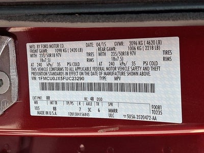 2015 Ford Escape Titanium