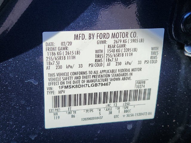 2020 Ford Explorer XLT