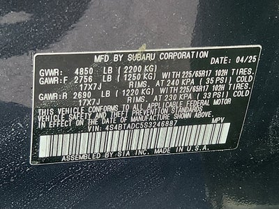 2025 Subaru Outback Premium