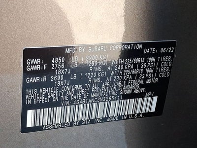 2022 Subaru Outback Limited