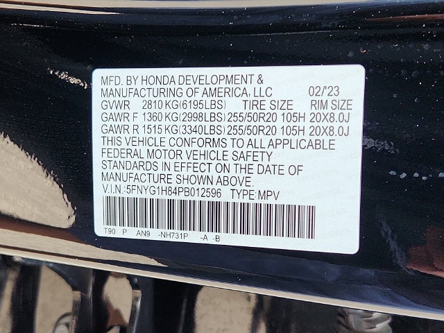 2023 Honda Pilot Elite