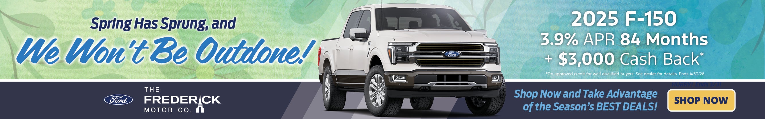 Spring has Sprung. F-150