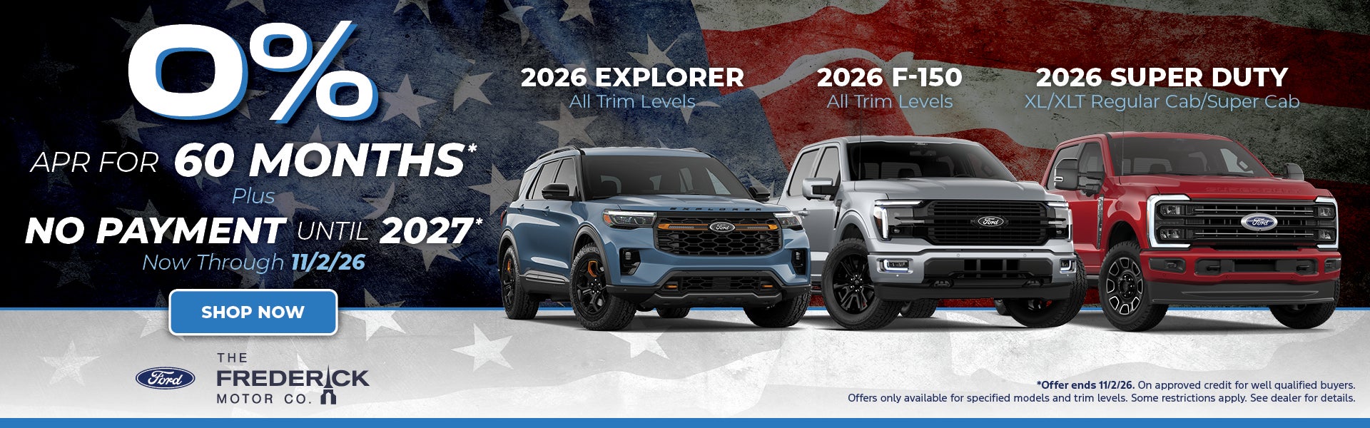 0% APR 60 months