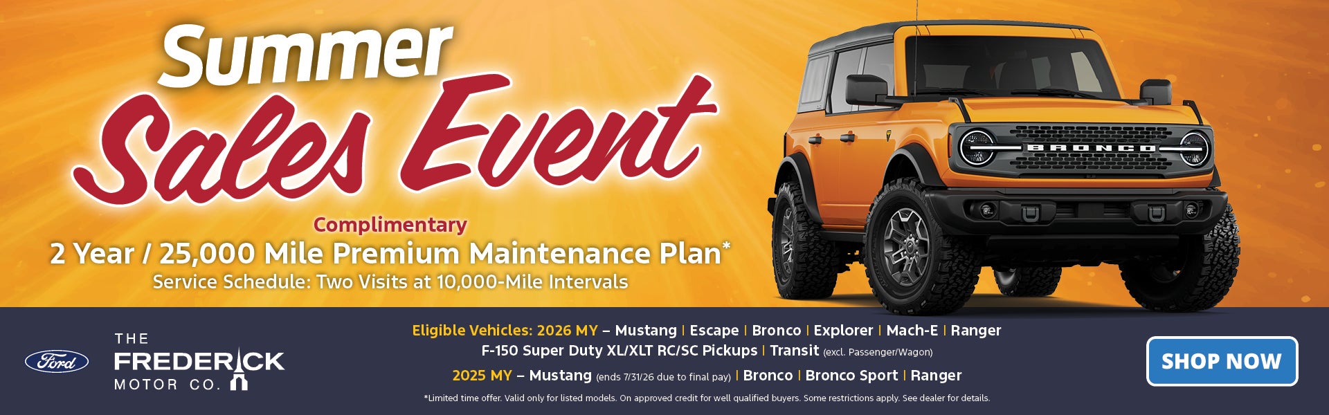 Summer Sales Event