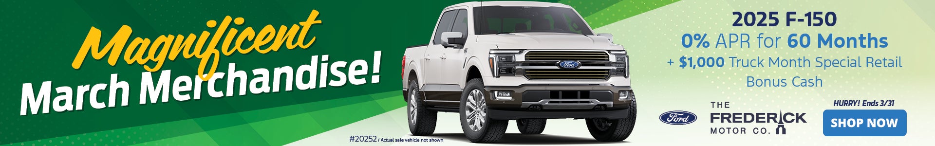 March 2025 F-150 Deal