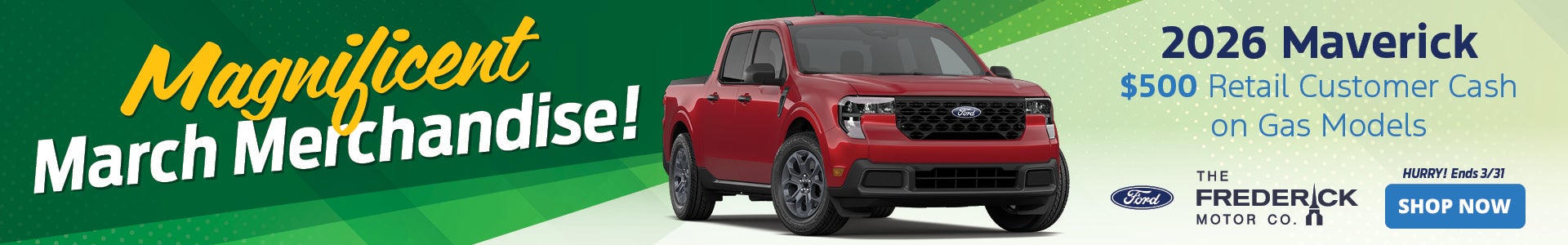 March 2026 Maverick Deal