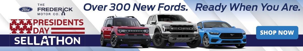 Over 300 New Fords